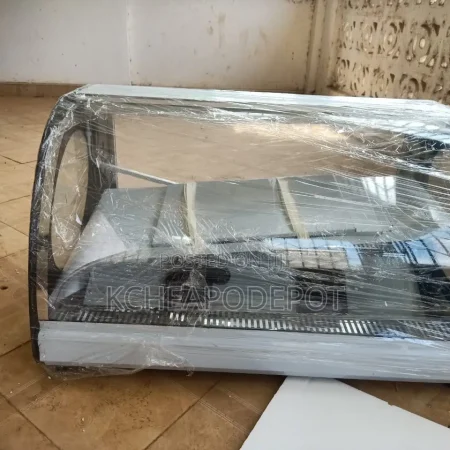 Curved Glass Countertop Hot Food Warmer Display Case